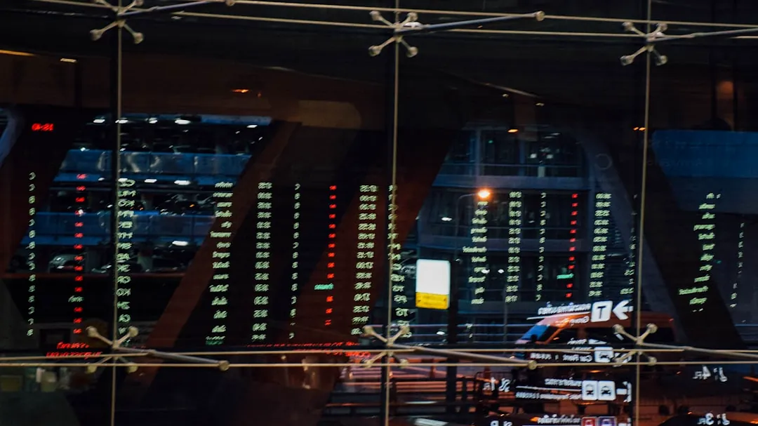 a large building with a lot of lights on it